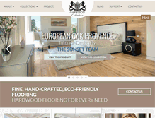 Tablet Screenshot of garrisoncollection.com